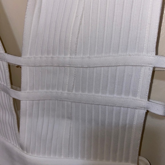 White Bandage Midi Dress - Picture 5 of 5